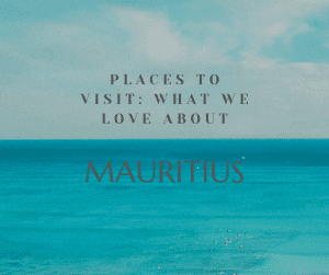 Tourist attractions in Mauritius